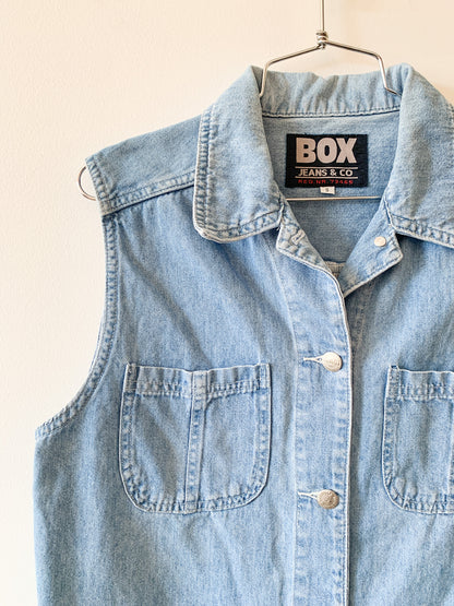 90s Denim Vest Top