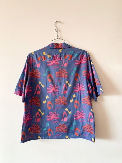 1980s Static Print Top