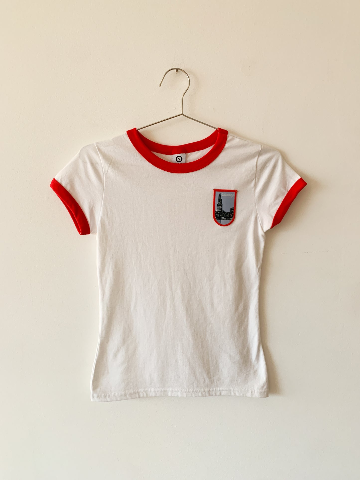 Chicago Patch Ringer Tee