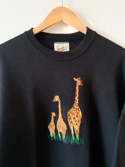 1980s Giraffe Trio Sweatshirt