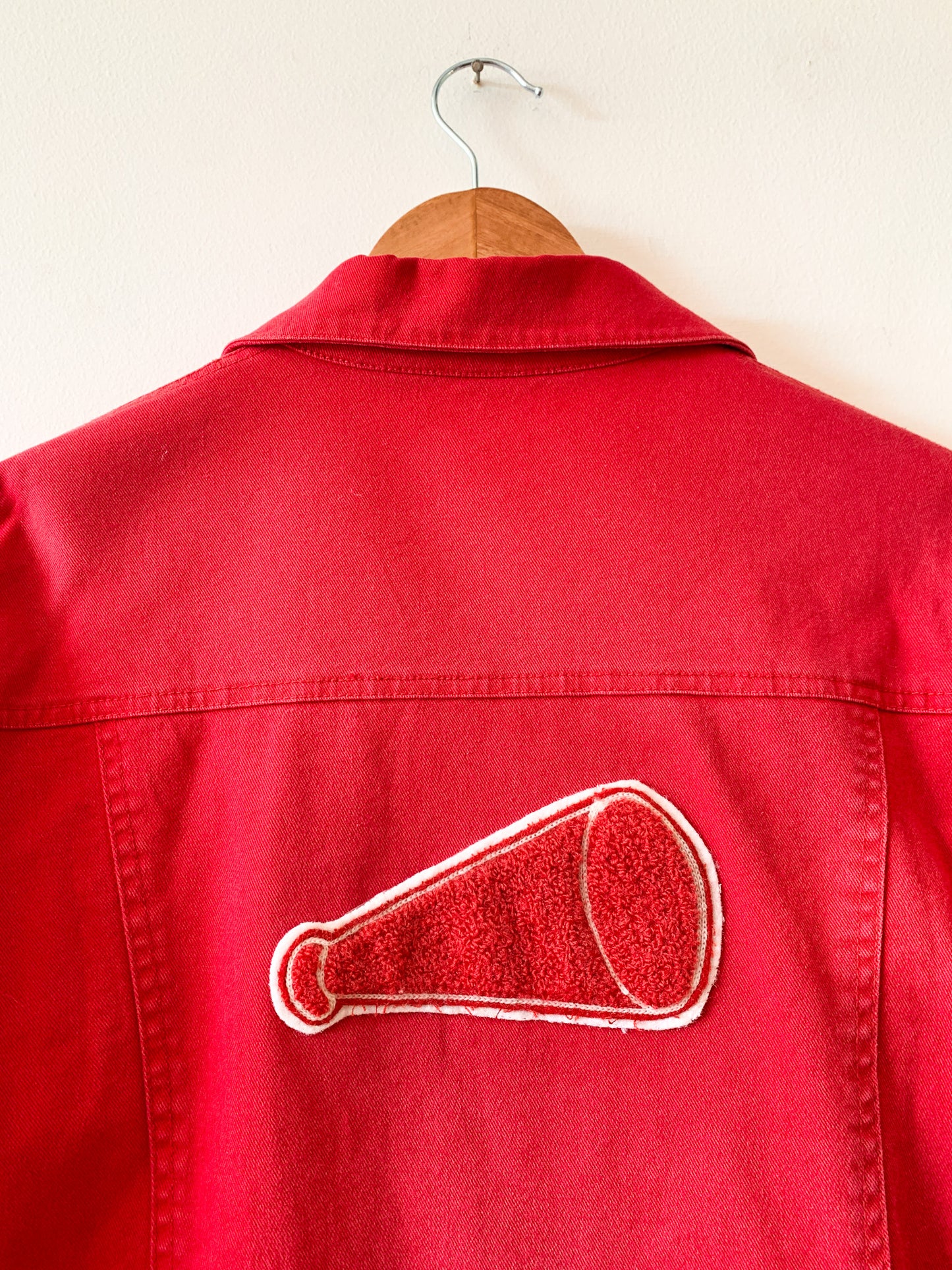 Vintage #1 Red Denim Jacket