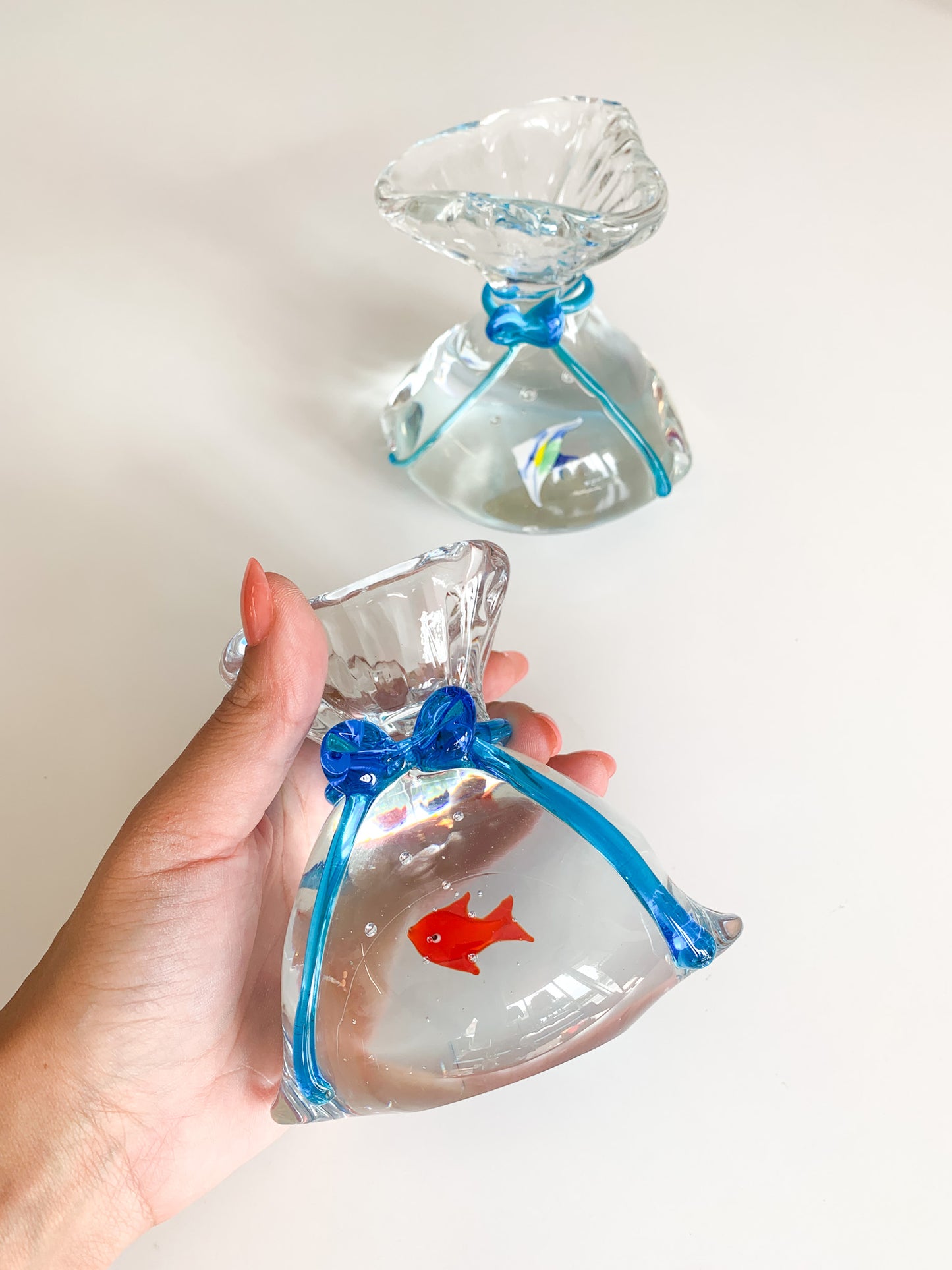 Murano Glass Fish in a Bag