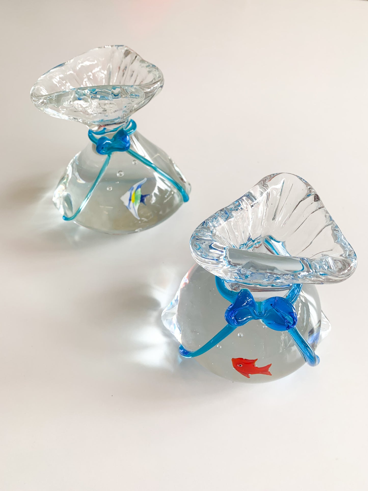 Murano Glass Fish in a Bag