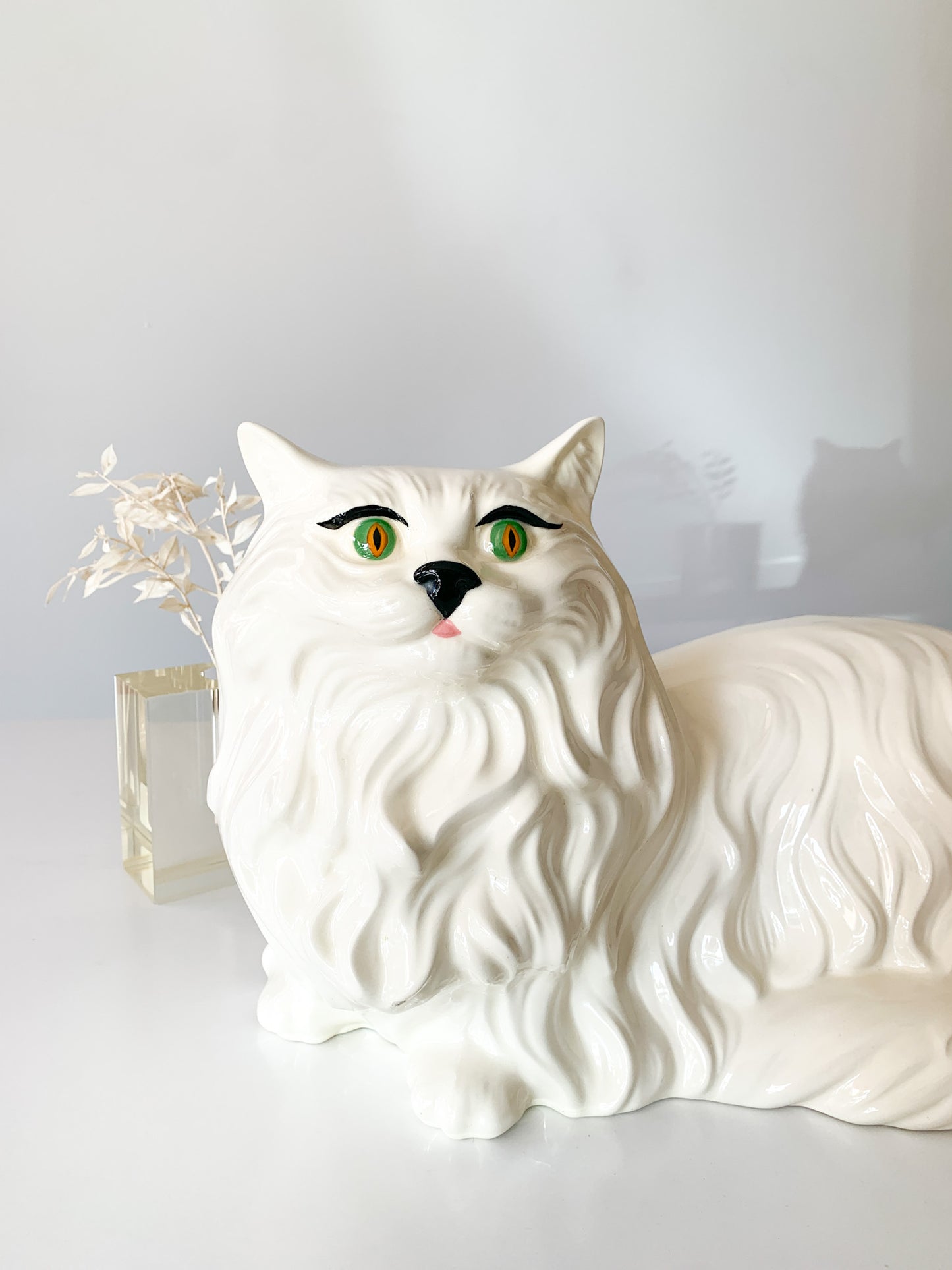 MCM Ceramic Persian Cat Sculpture