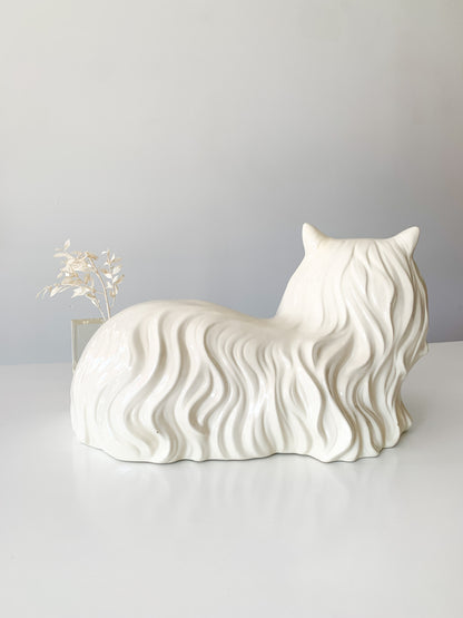 MCM Ceramic Persian Cat Sculpture