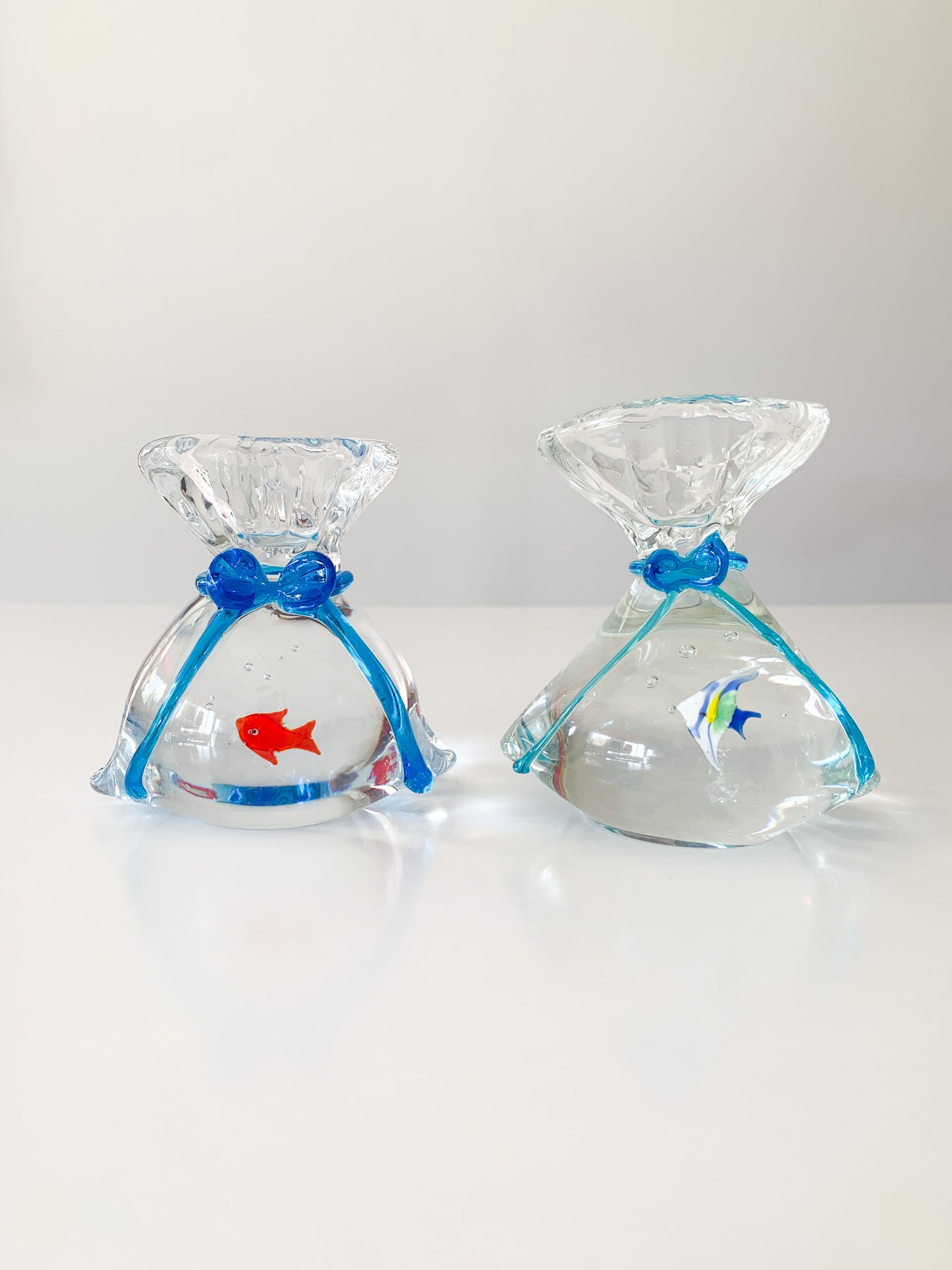 Murano Glass Fish in a Bag