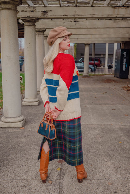 Vintage Captain Knit Sweater