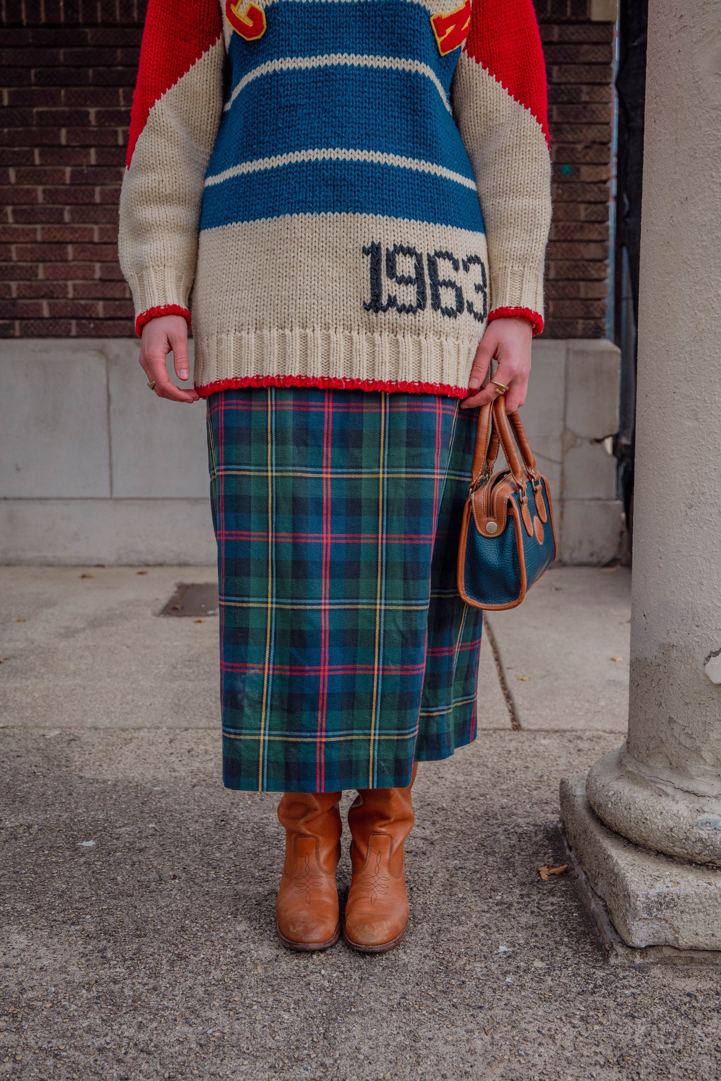 Vintage Captain Knit Sweater