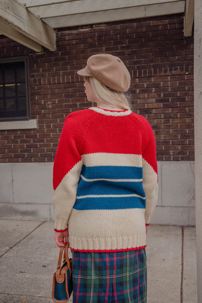 Vintage Captain Knit Sweater