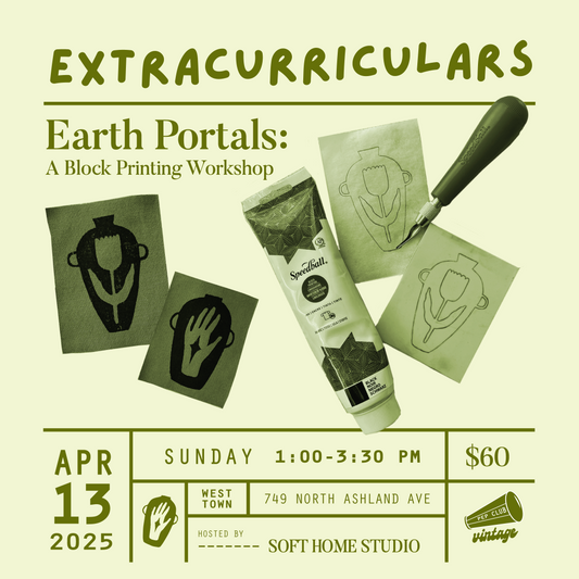 Extracurriculars: Earth Portals Block Printing Workshop