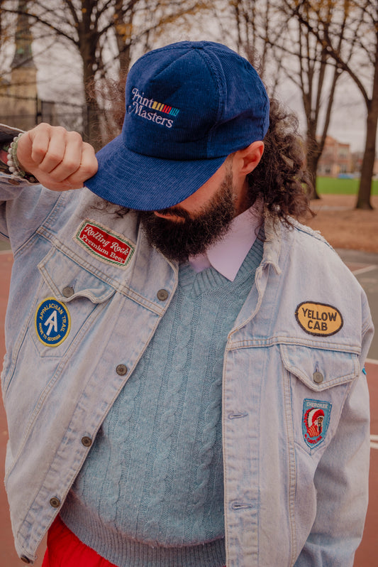 Vintage Pep Club Distressed Denim Jacket