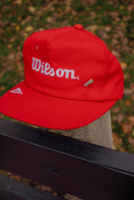 Vintage Red Wilson Hat