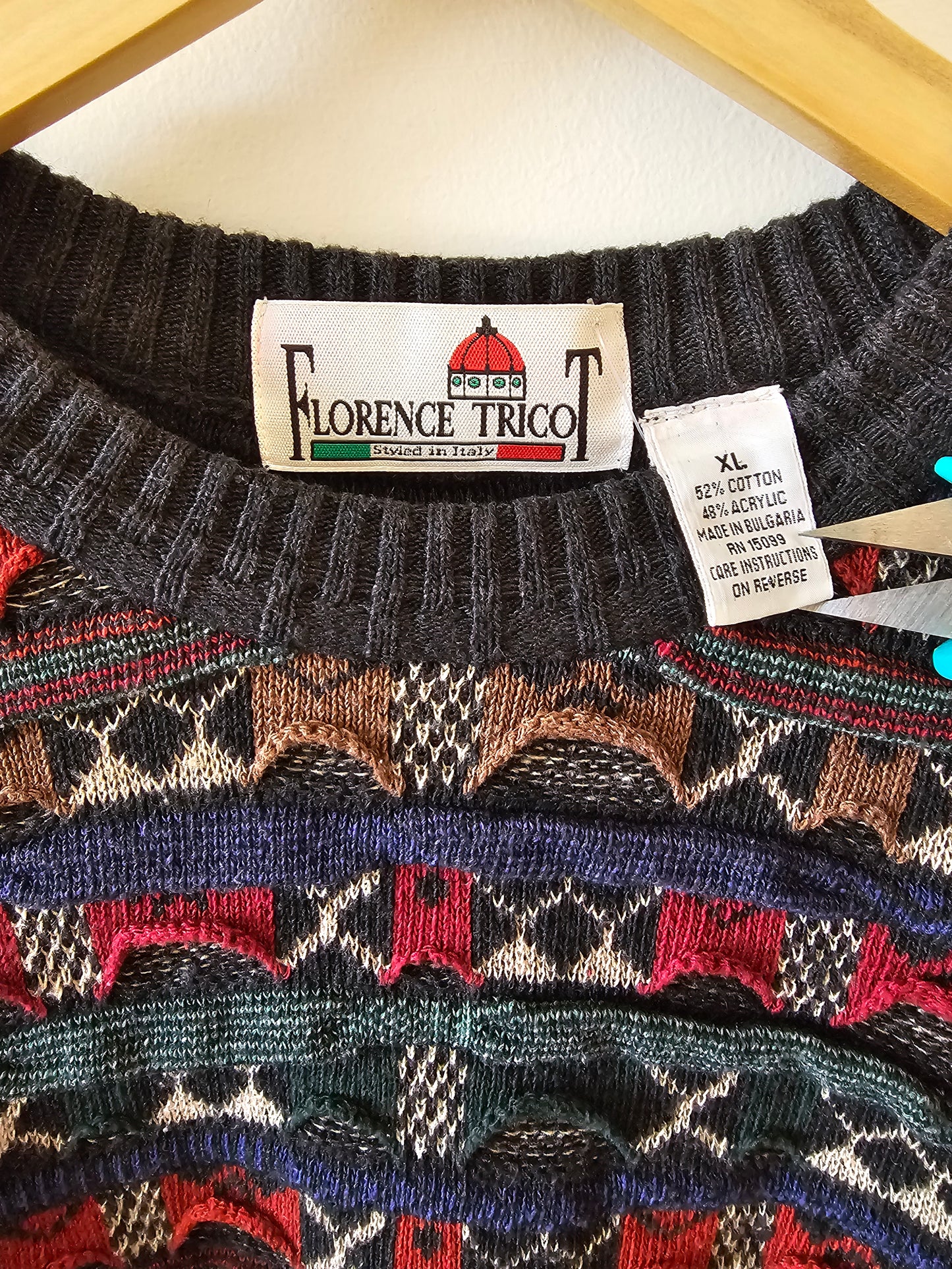 90's Florence Tricot Knit Sweater