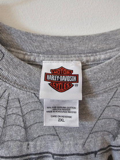 Y2K Harley Davidson Spider Tee