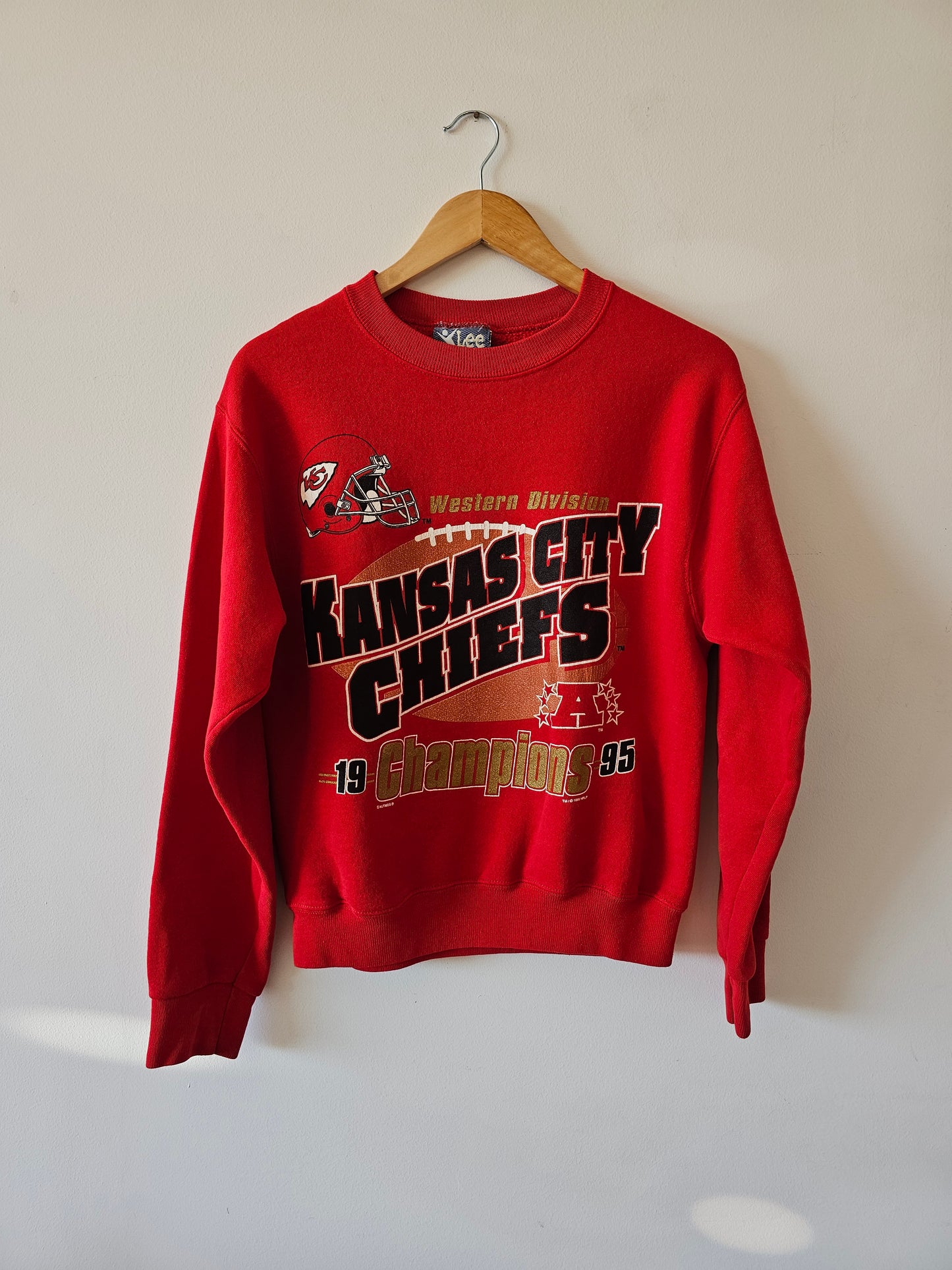 90's Kansas City Cheifs Champs Sweater