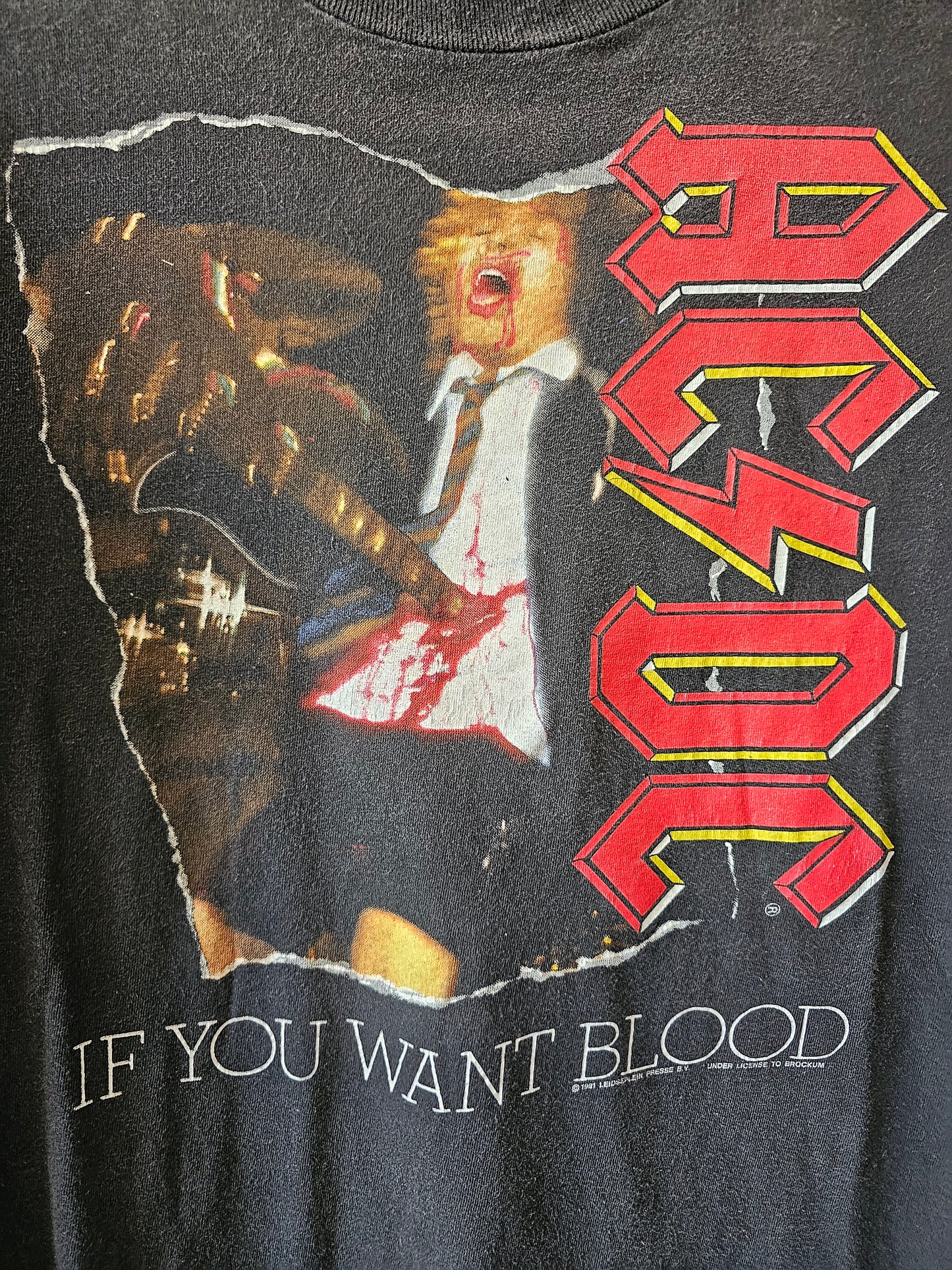 90's ACDC If You Want Blood Tour Tee