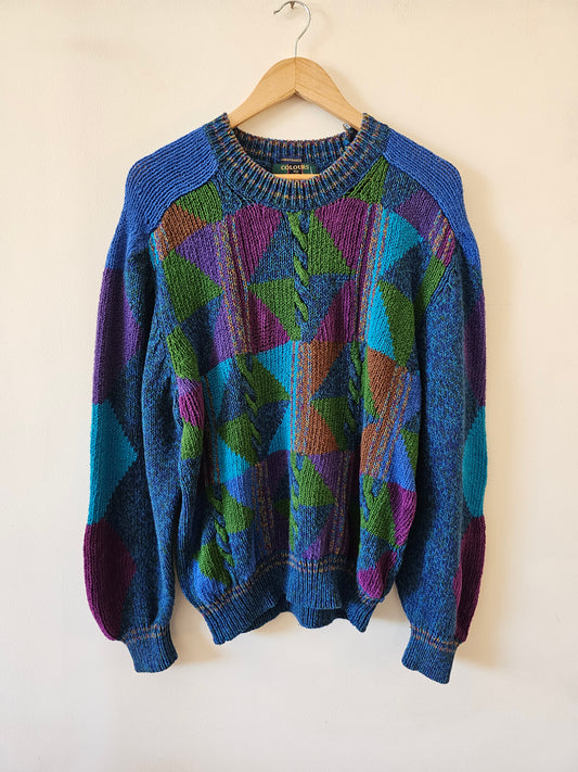 90's COLOURS Knit Sweater