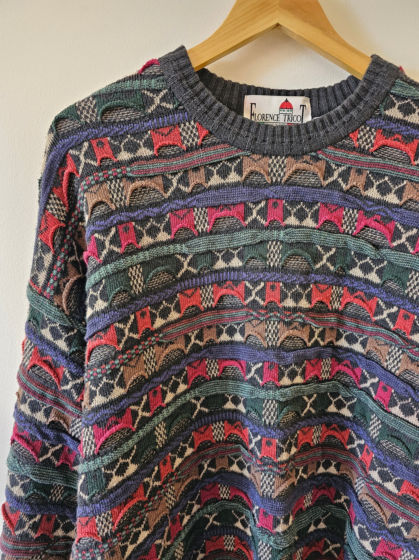 90's Florence Tricot Knit Sweater