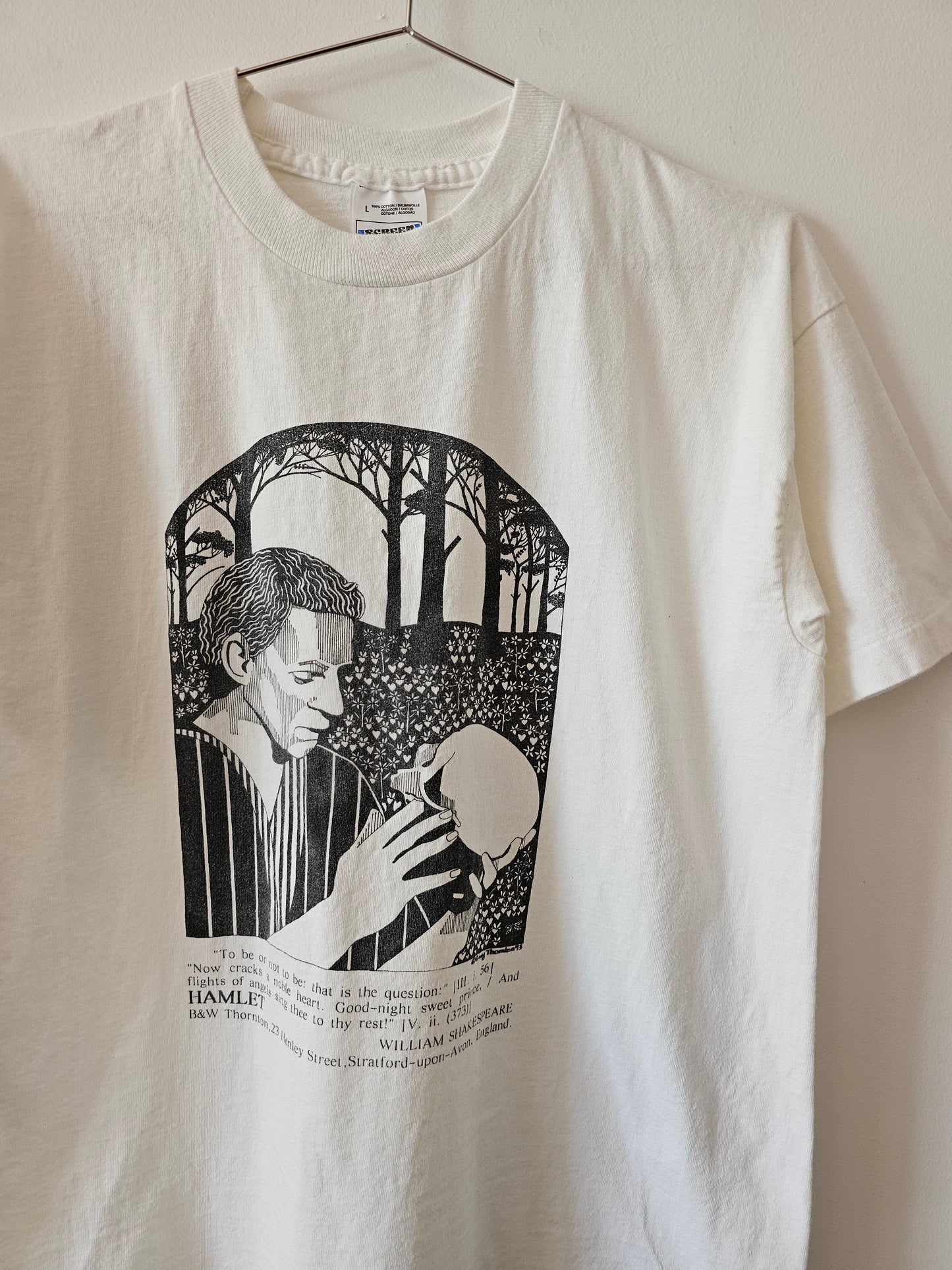 90's Shakespeare Hamlet Tee